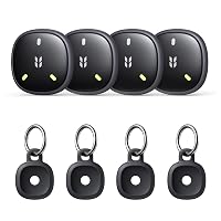 UGREEN FineTrack Mini 2 Smart Finder 110dB Fluorescenza Localizzatore IP68 4 Pezzi