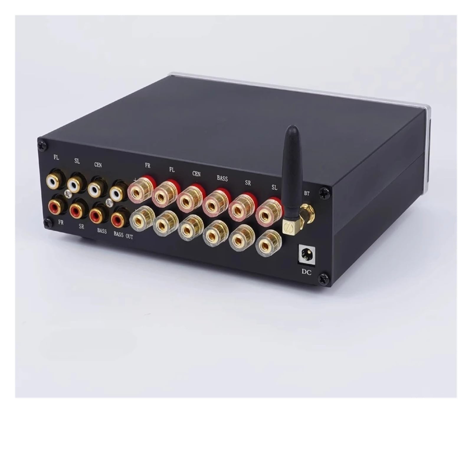 Amplificador Bluetooth de 5.1 Canales Subwoofer Cine en casa Sonido Envolvente de 6 Canales Receptor