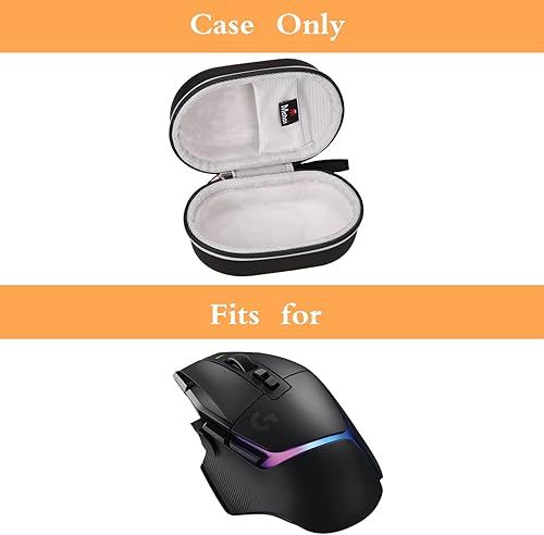 Miniatura 7 de Mchoi Estuche de viaje inalámbrico para mouse Logitech G502 X Plus Lightspeed Wireless RGB Gaming Mouse