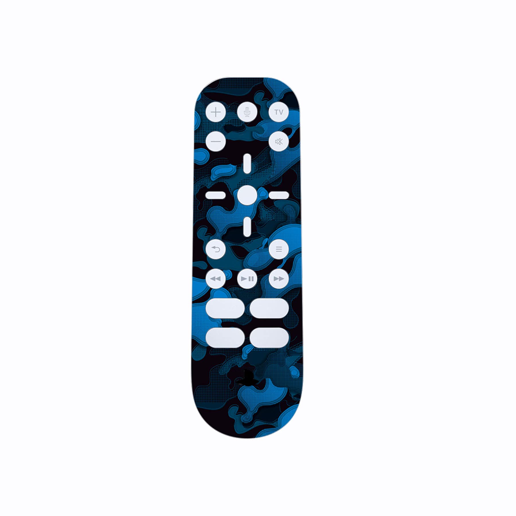 PlayVital Calcomanía Vinilo para ps5 Edición Disc - Pegatina Completa para Consola, Control, Estación de Recarga, Control Remoto y Audífonos, Skins Cubierta Protectora Adhesiva(Camuflaje Azul Negro)