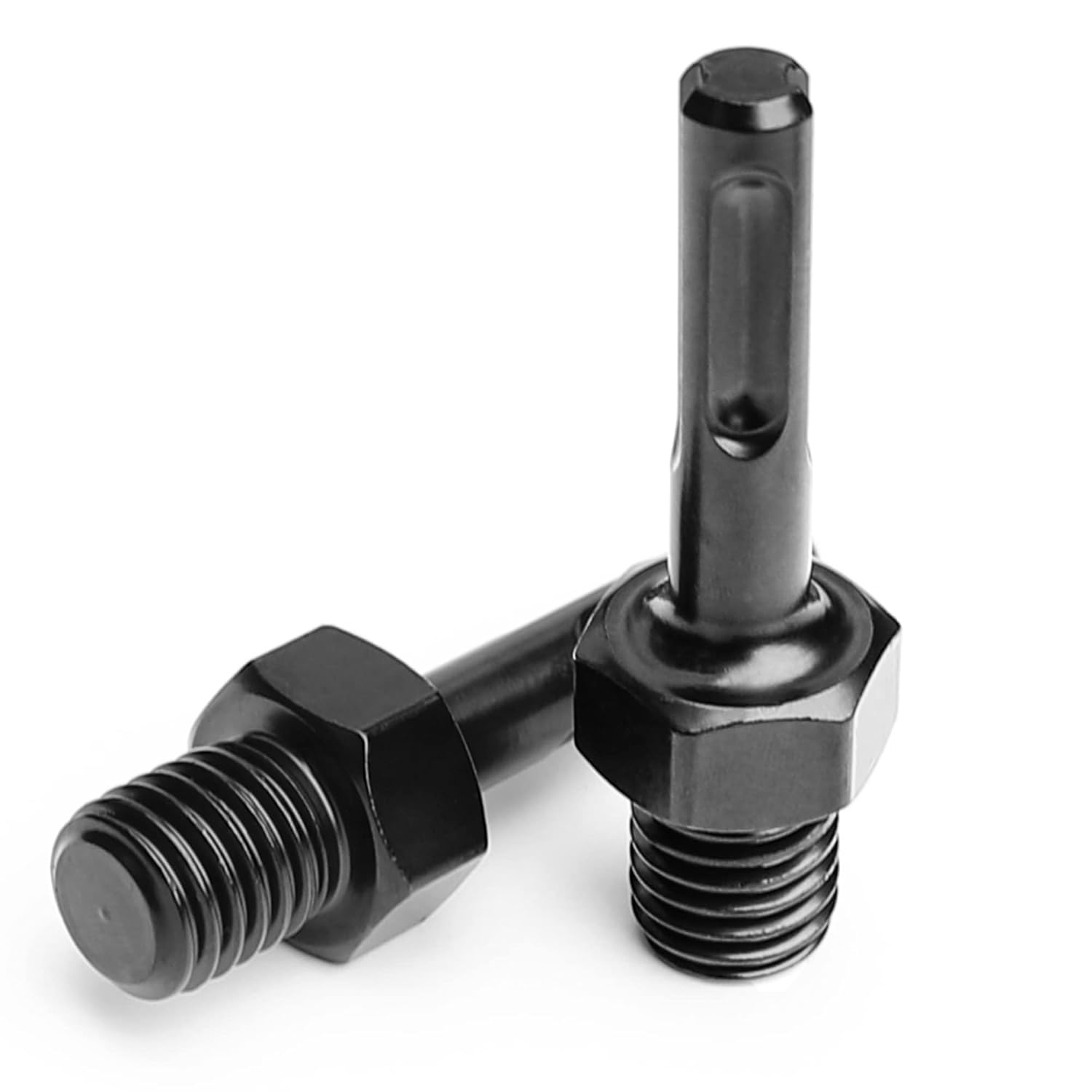 2 Pack Core Drill Bit Adapter 5/8 x11 Thread Male to SDS Plus Shank for Demolition Hammer