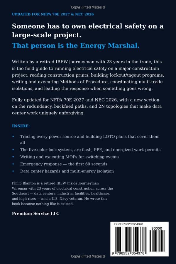 The Energy Marshal: Electrical Safety Leadership on Large-Scale Construction: Now Featuring Data Center Applications image 3