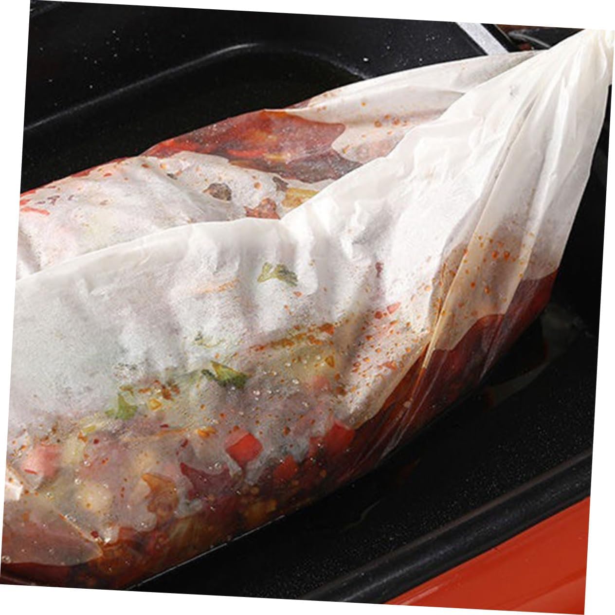 Abaodam 40sheets Food-grade Parchment Paper for Baking Bbq and Steaming Non-stick Grease Resistant for Preparation and Cooking