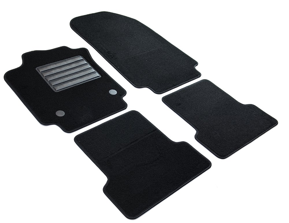 MDM SP-4249 Floor Mats Velour Car Mat Suitable for Renault Captur I 2013 > 12.2019