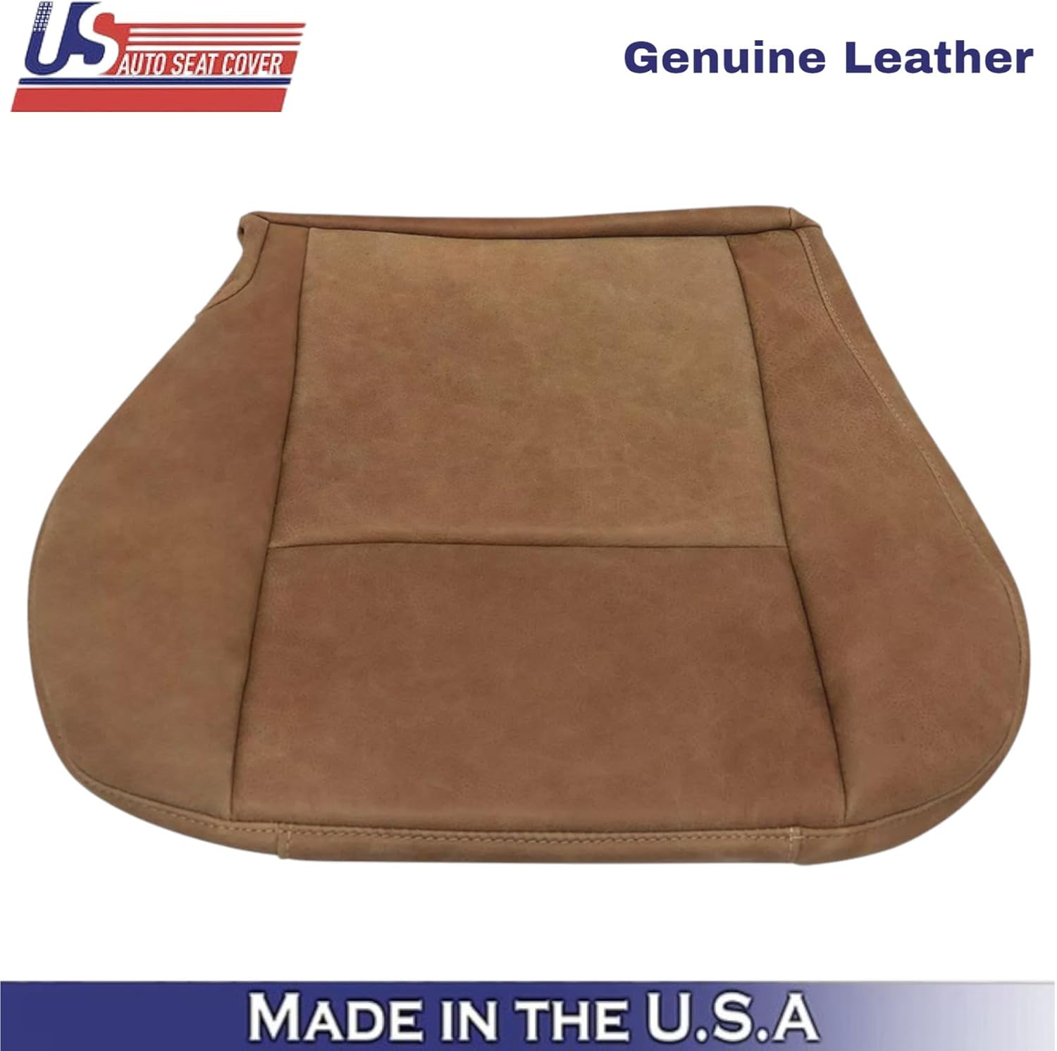 US Auto Seat Cover 2001-2003 fits Ford F150 King Ranch Genuine Leather Front Replacement Seat Covers
