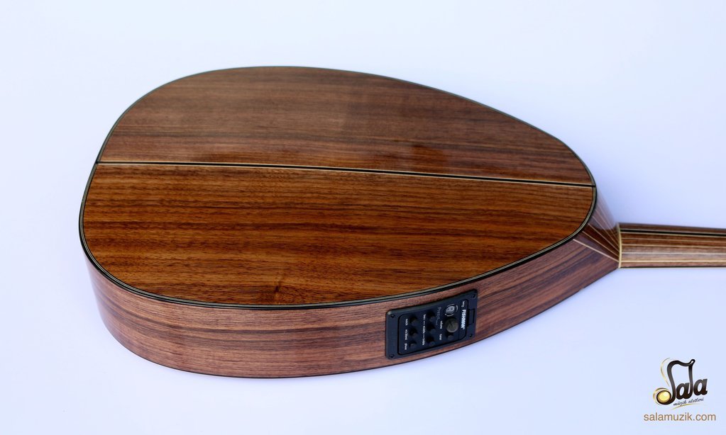 Turkish Professional Half Cut Electric Oud Ud String Instrument OUDE #4 - Image 8