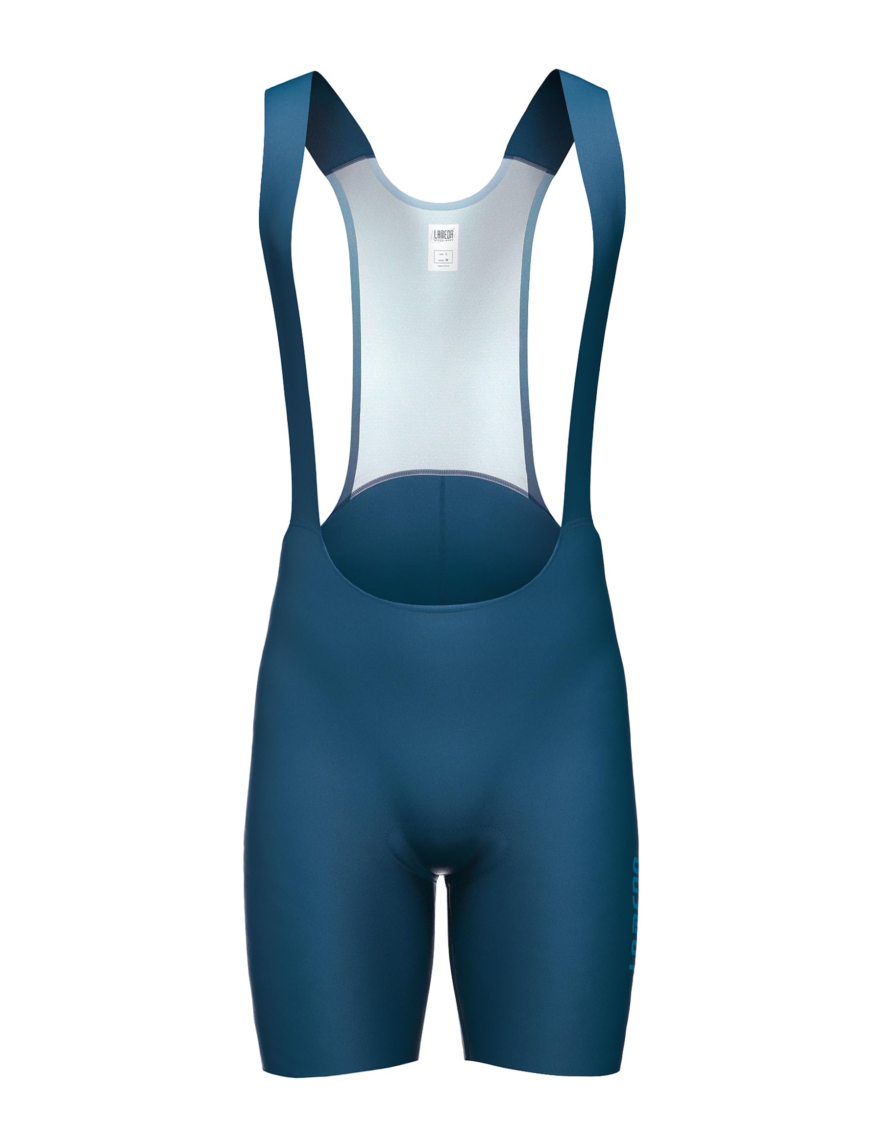 LAMEDA Mens Cycling Bib Shorts,Padded Breathable Bike Shorts Men Lightweight Bicycle Bibs Bike Tight for Road Gravel Biking