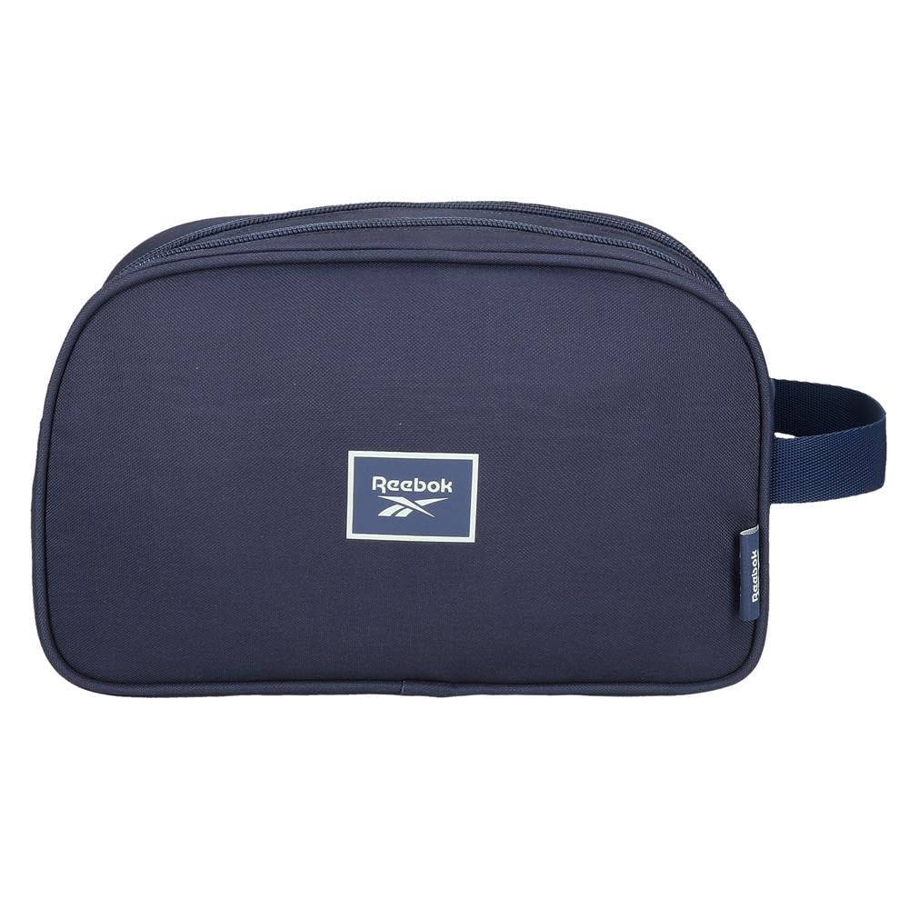 Reebok Andrew Kosmetyczka Dwukomorowa Możliwość dostosowania Niebieski 26x16x12 cm Poliester 4,99L by Joumma Bags, Niebieski, Talla única, regulowana kosmetyczka dwukomorowa