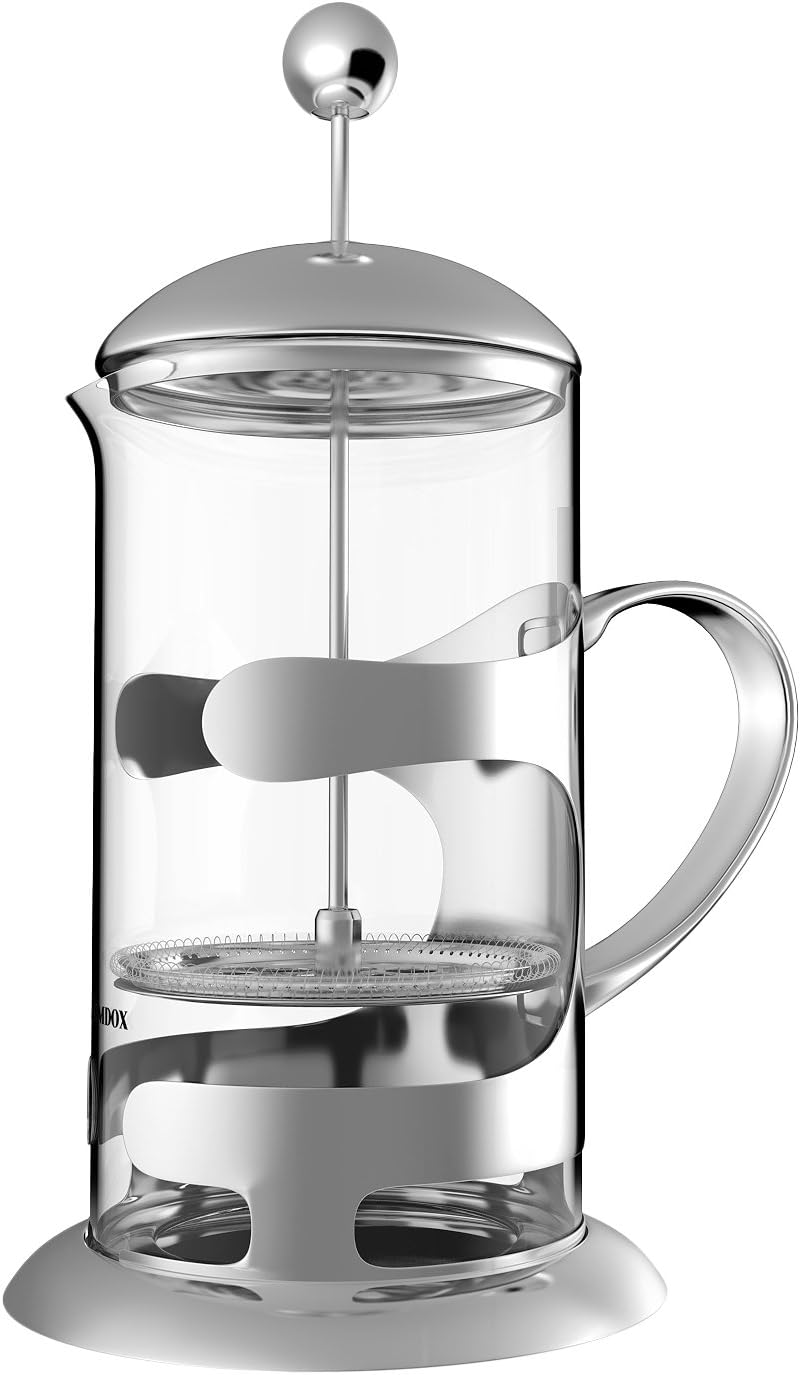 SAILNOVO French Press Coffee Maker 2 IN 1 Stainless Steel