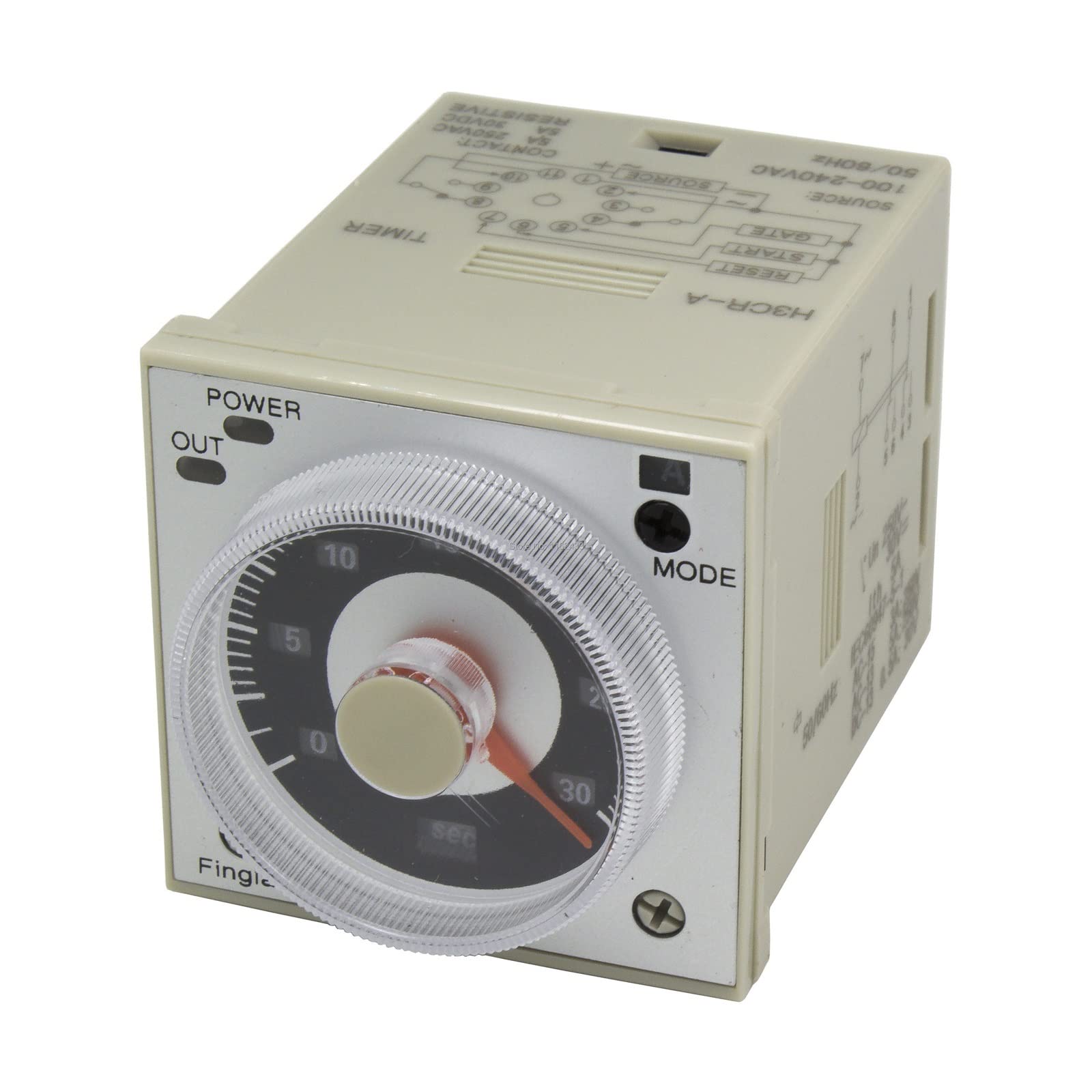 Relais temporisé à 11 broches H3CR-A avec retardateur multi-tension AC 100-240V