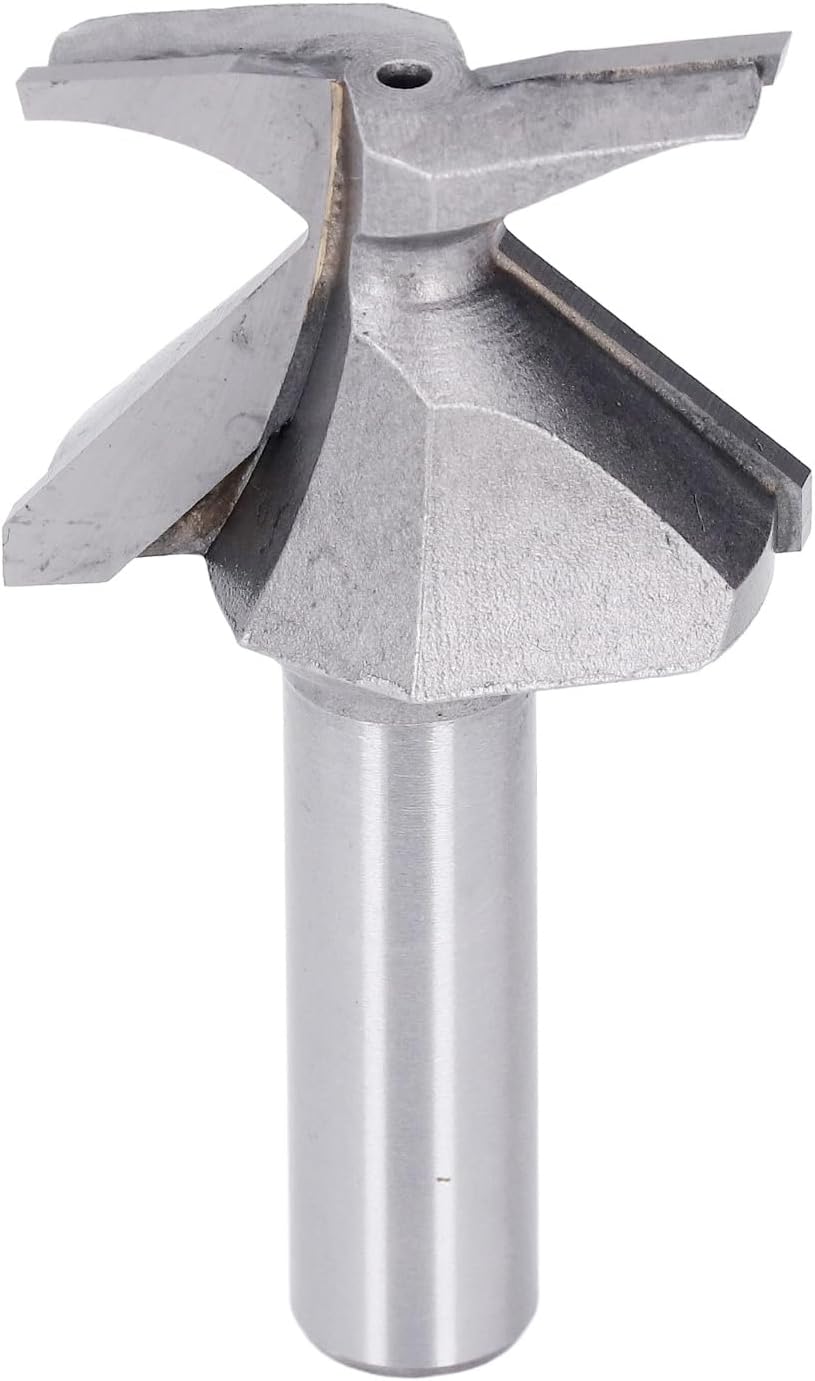 Jectse Arc Bending Integrated Cutter, 1/2in Shank Woodworking Milling Bit for Doors,Seamless Blade Design, Ideal for Wide Range of Woodworking Tasks, Accurate and Stable Bending