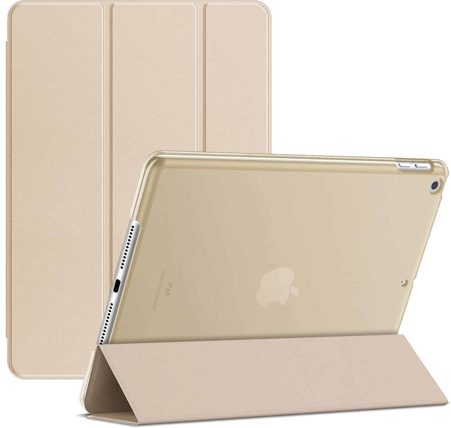 Smart Case for iPad Mini 1/2/3 (2012, 2013, 2014) with Auto Sleep/Wake function (Gold)