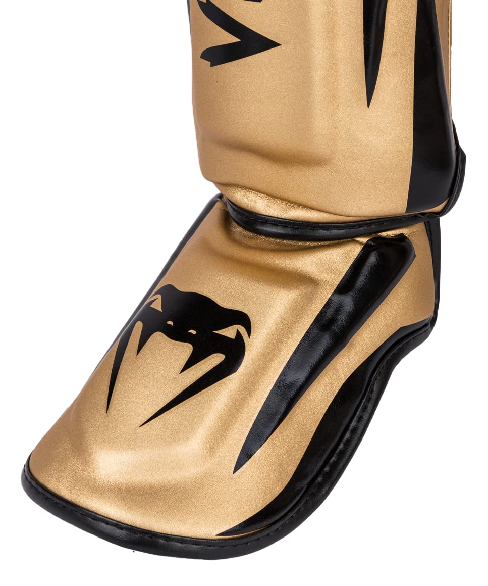 Amazon | VENUM レッグガード ELITE SHIN GUARDS （ゴールド×ブラック