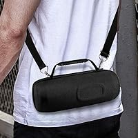 Vista 6 de Geekria Funda protectora compatible con JBL Charge 5, Charge 4 altavoz Bluetooth portátil, funda protectora de repuesto para viajes, bolsa