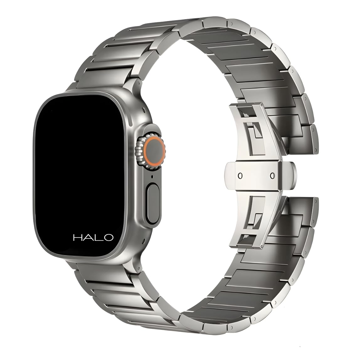 Premium Titanium Bracelet Series Universe for Apple Watch Ultra 2 | Ultra | Watch 10 | Titanium Bracelet (99.8% Grade 4) with Safety Clasp for All Series (42 | 44 | 45 | 46 | 49 mm)