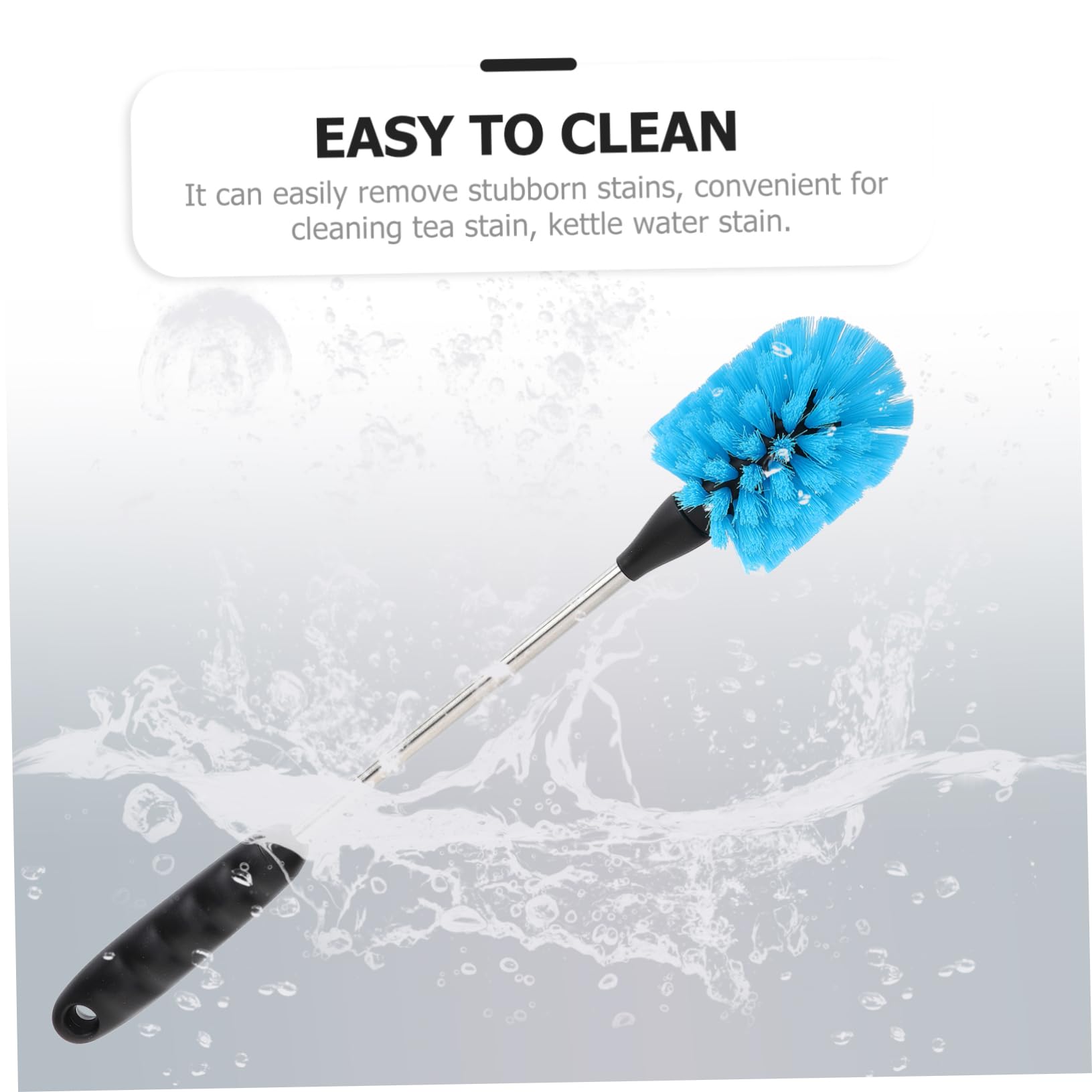 ibasenice 4pezzi Spazzola Per La Pulizia Di Bottiglie e Tazze Spazzola Lunga Per Lavaggio Perfetta Per Bottiglie e Biberon Design Ergonomico e Resistente Utensile Essenziale Per La Cucina