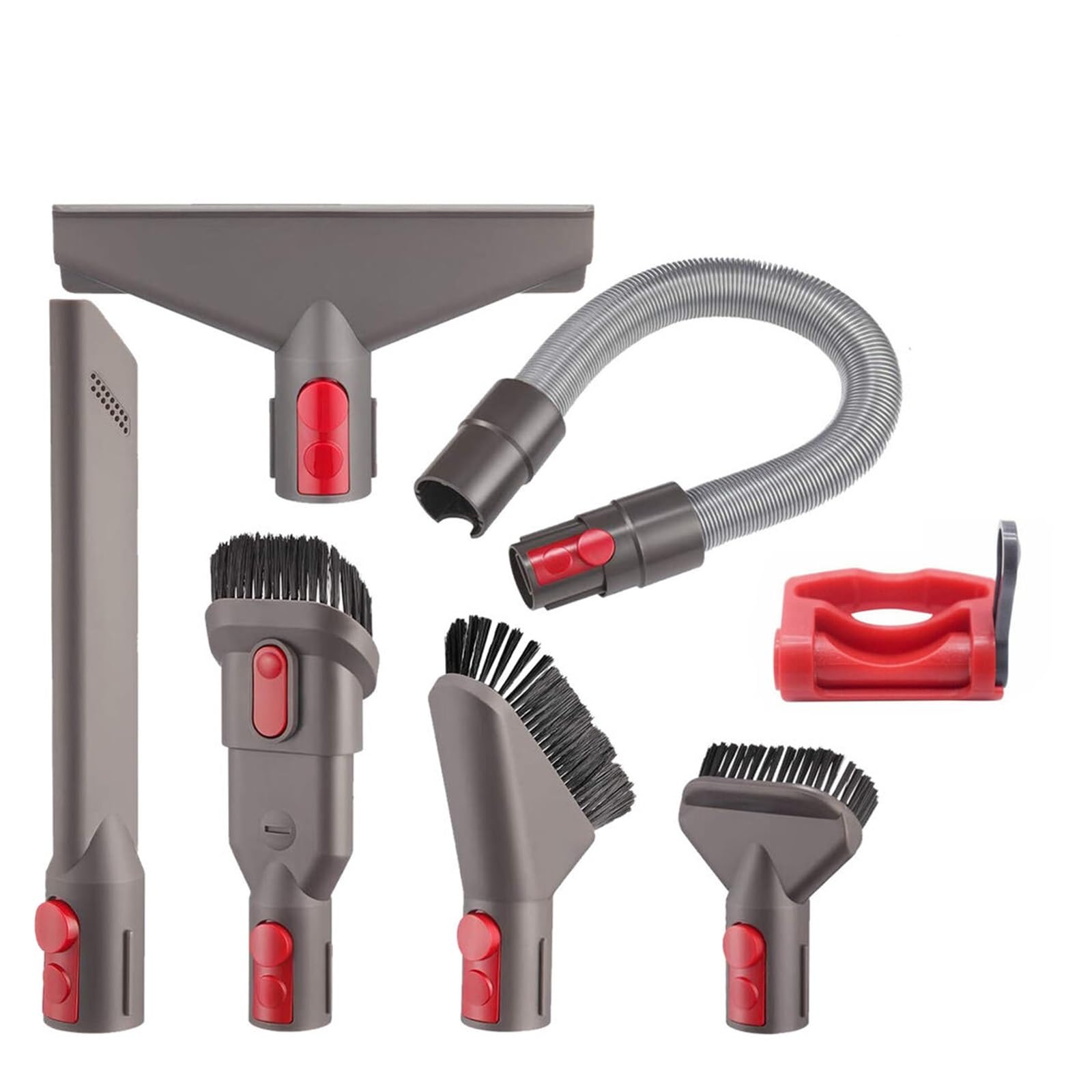 ORCOW 7 Pezzi Accessori For Aspirapolvere Spazzola Polverosa E Kit For Fessure Shop Vac Compatibile Con Dyson V7 8/10 11 (Color : Set - Foto 13