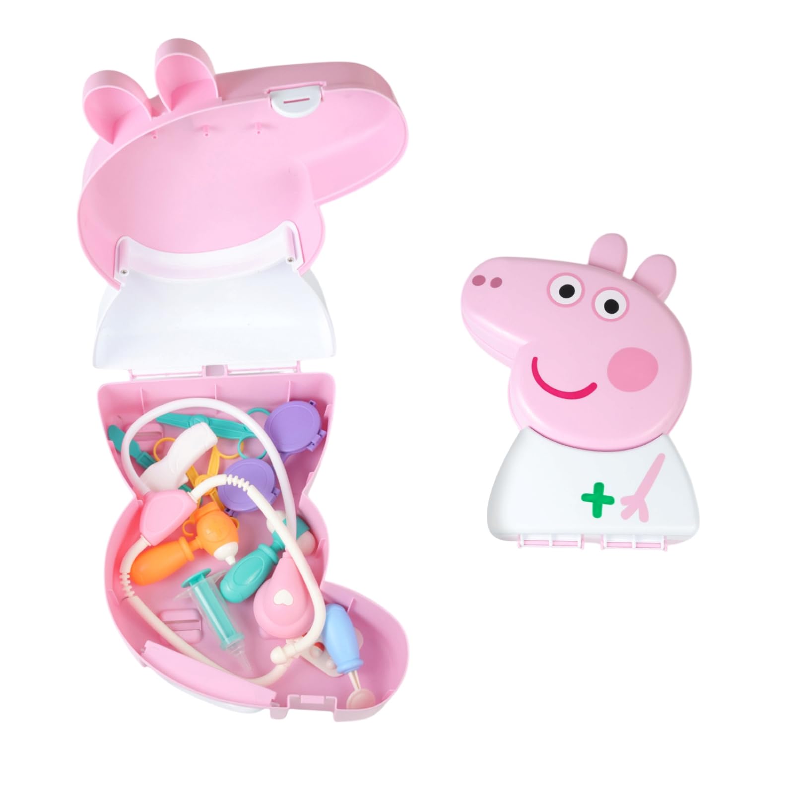 Amazon Brand - Jam & Honey- Peppa Pig CASE Medic Set | Toy for Kids Age 3+ Years