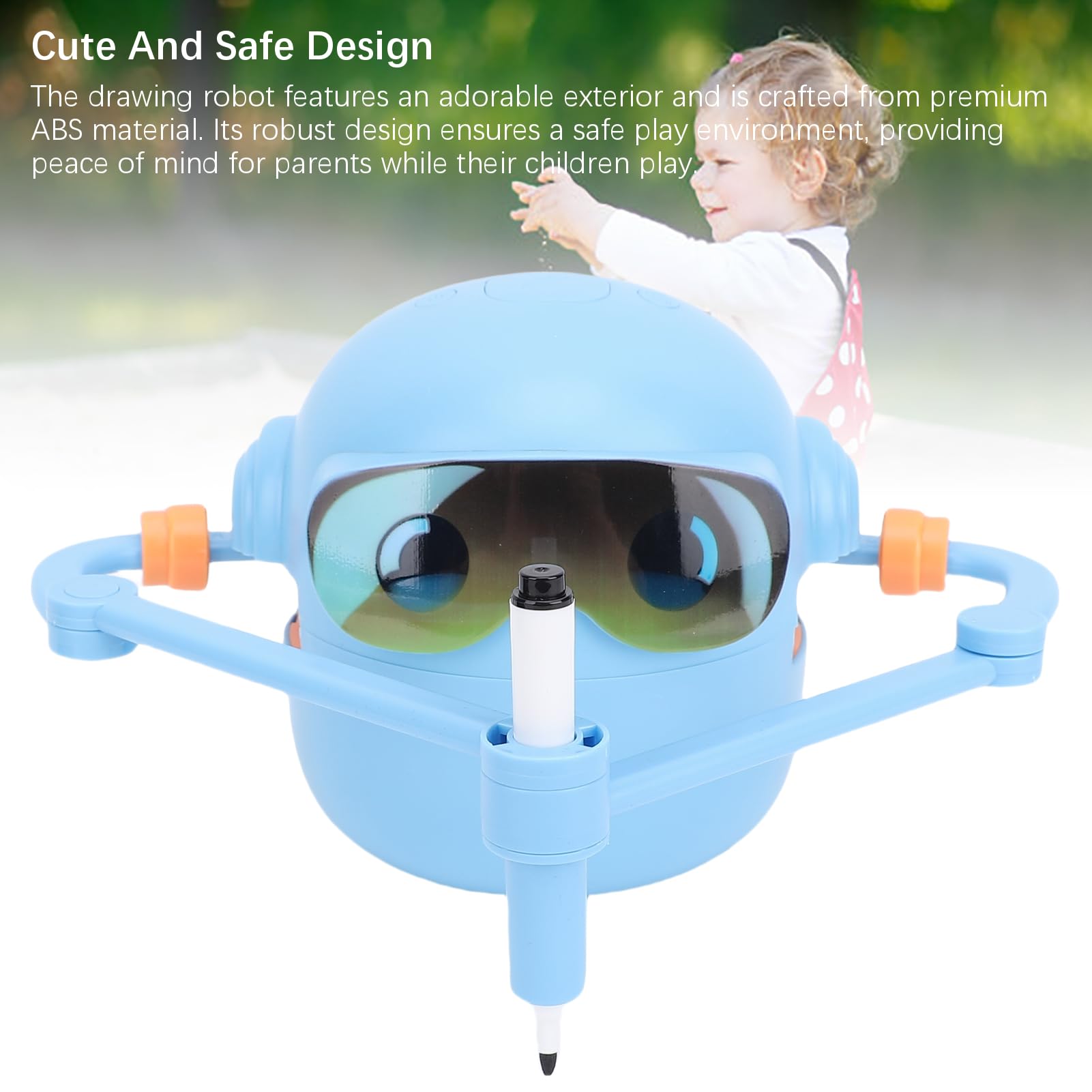 Topiky Macchina da Disegno Interattiva per Bambini Apprendimento Creativo Ed Esplorazione 100 Carte Incluse Lago Blu