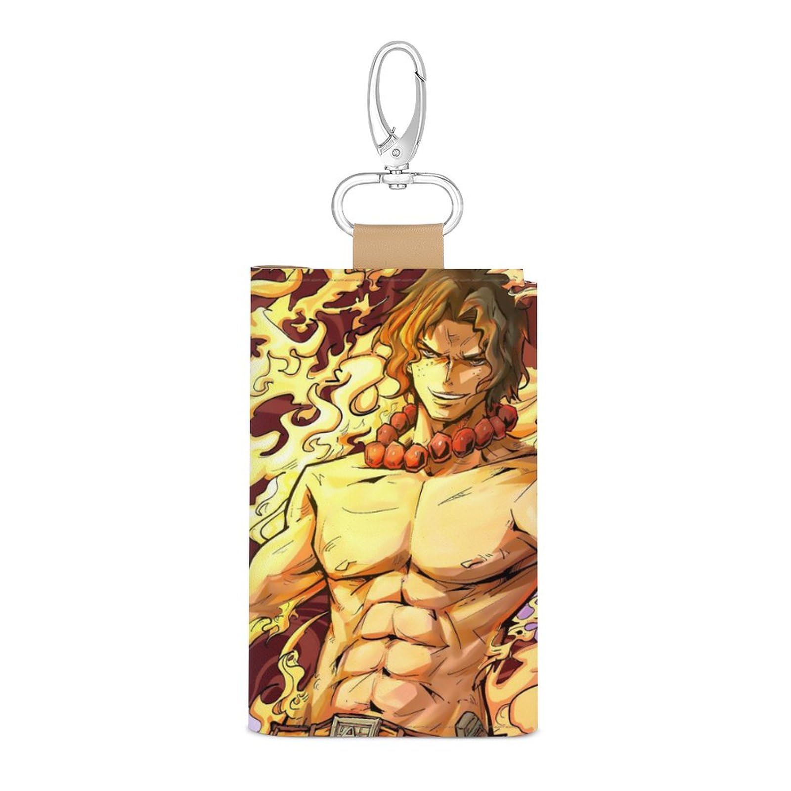 エース ワンピース キーホルダー レザー Amazon.co.jp: キーケース ワンピース エース ONE PIECE Key