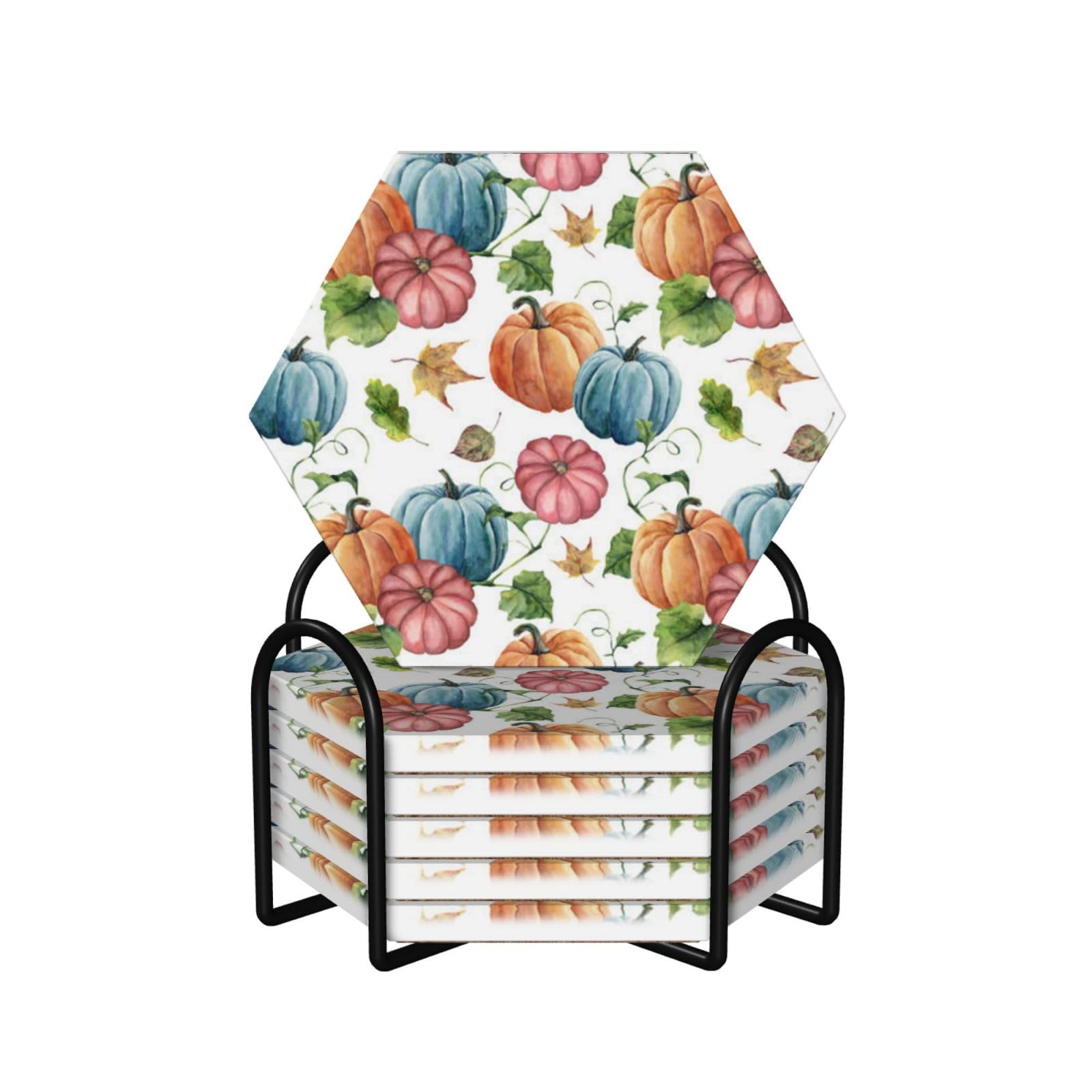 Dessous de verre céramique anti tache avec support en liège pour protection table