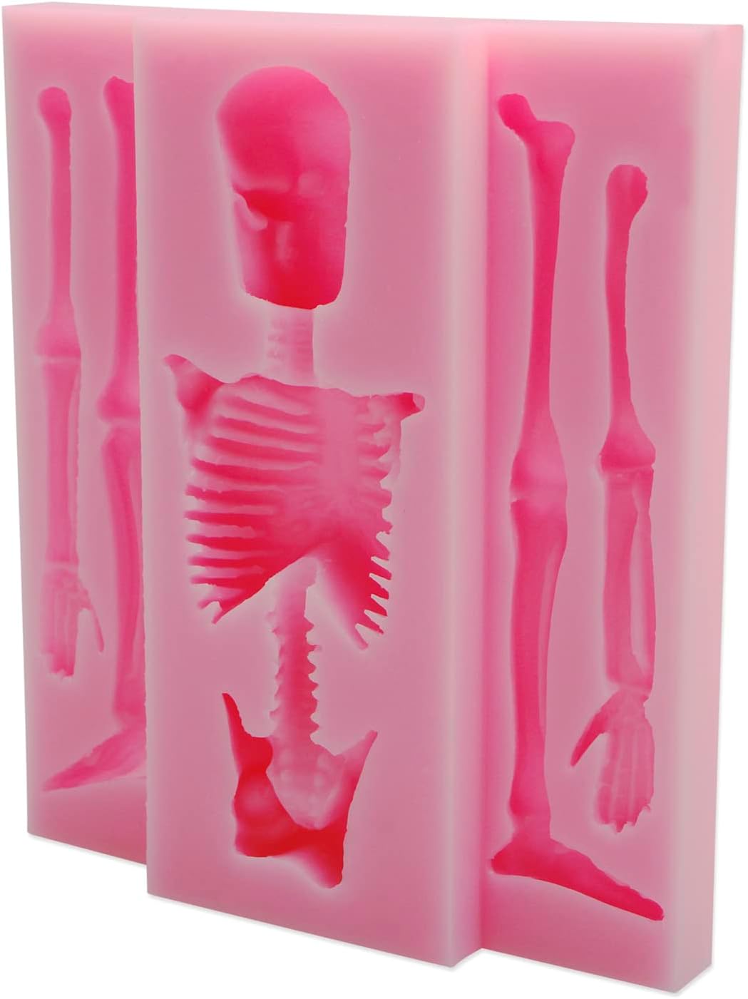 Skeleton Silicone Mold for Halloween Baking & Crafts