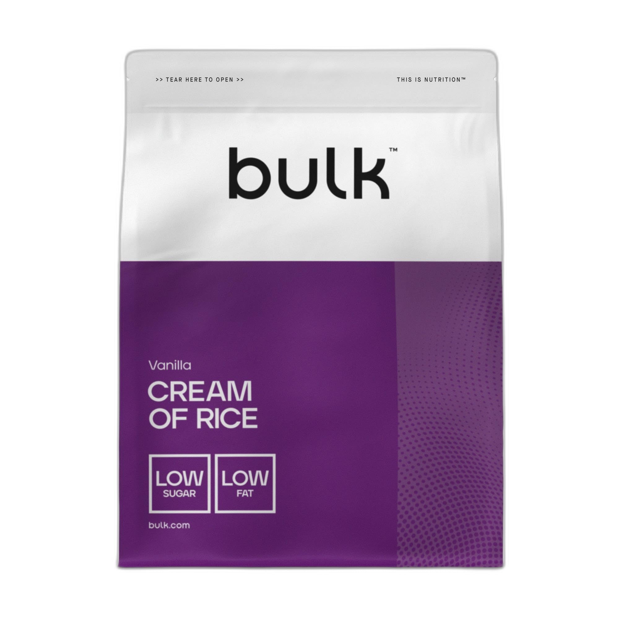 Bulk Cream of Rice, Vanilla, 2.5 kg