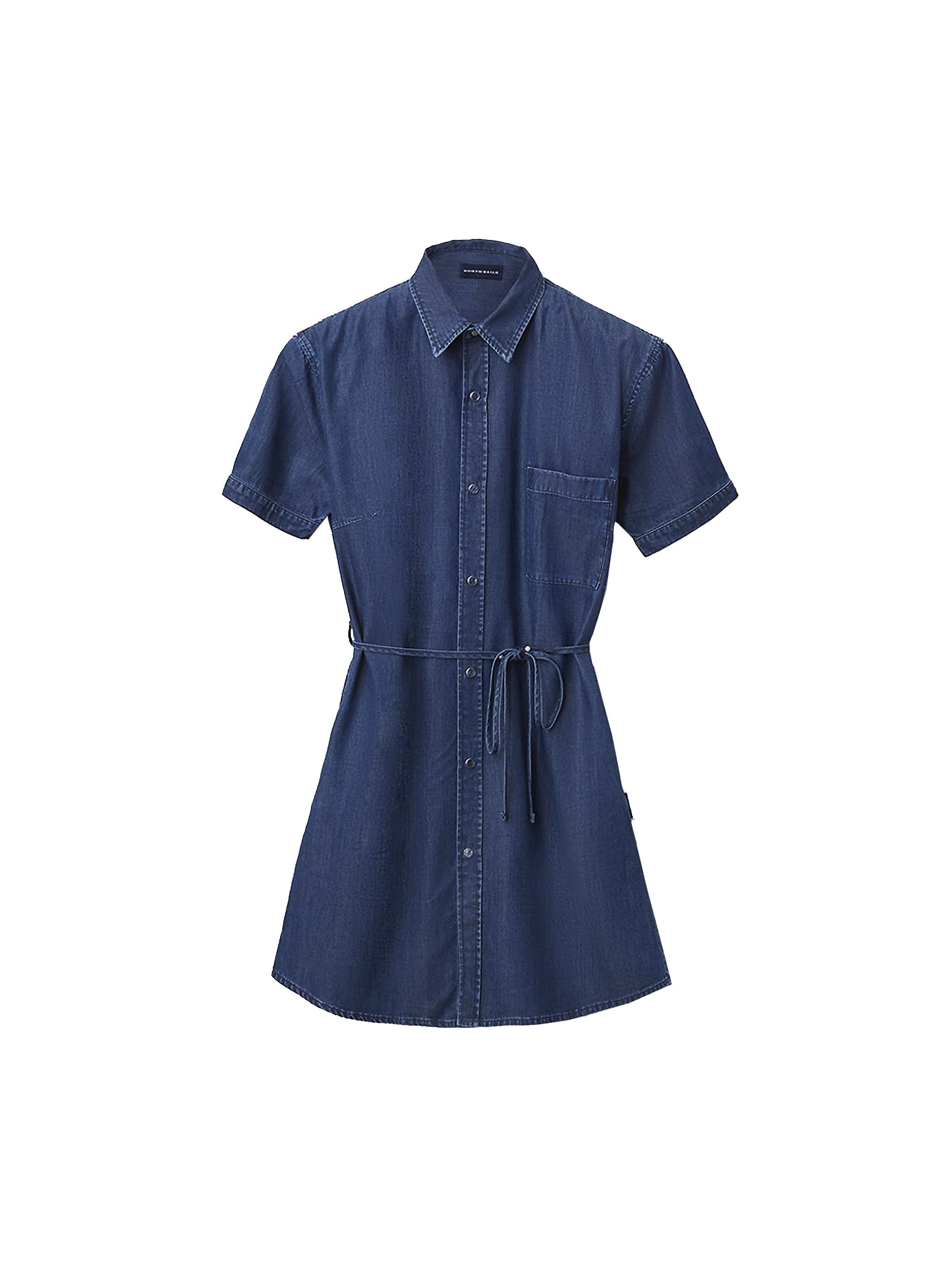 Robe en Tencel de Qualité Supérieure North Sails Robe Courte Slim en Lyocell Premium