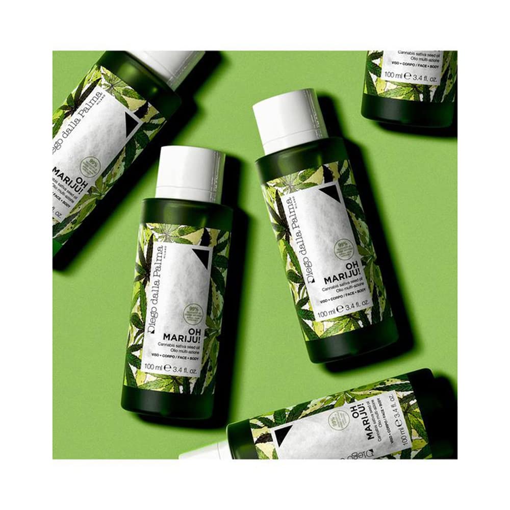 DIEGO DALLA PALMA Oh Mariju! Cannabis Sativa Seed Face & Body Oil 100ml, article polyvalent pour usage quotidien