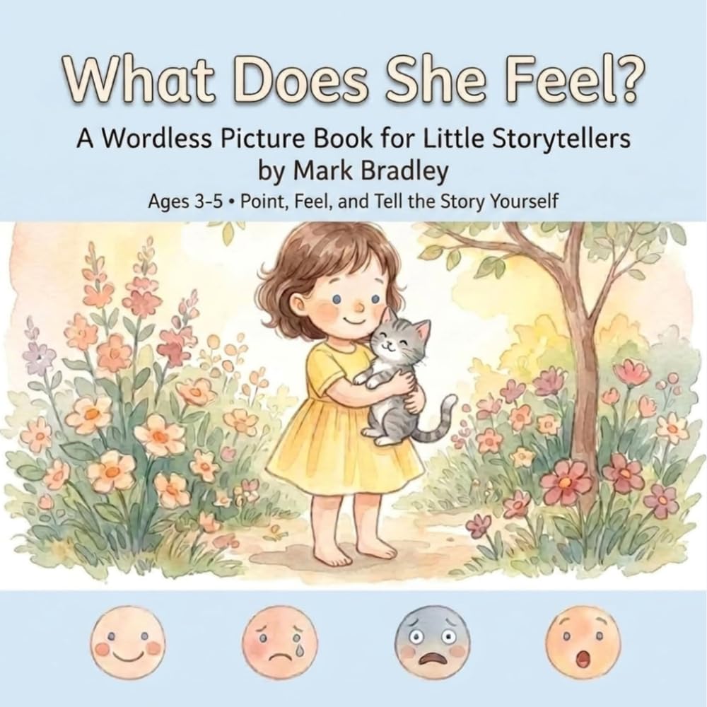 What Does She Feel?: A Wordless Picture Book for Little Storytellers