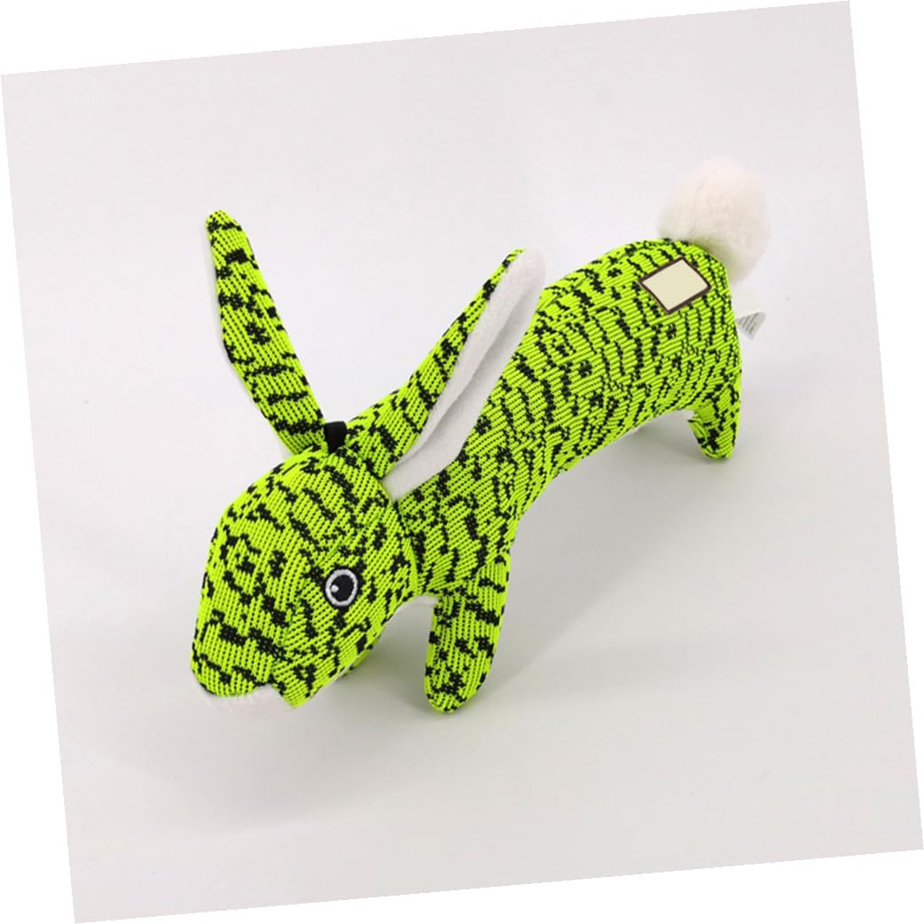 Mipcase 3 Uds Juguete De Peluche Perro De Juguete para Mascotas Juguete con Sonido para Mascotas Perro De Juguete con Sonido Verde Resistente A Mordidas Juguete con Sonido Juguete para