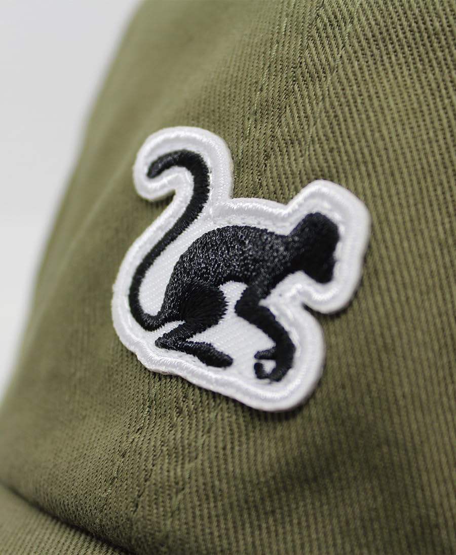Surf Monkey Casquette de baseball Classic - Casquette Dad en coton - Taille unique - Coton biologique