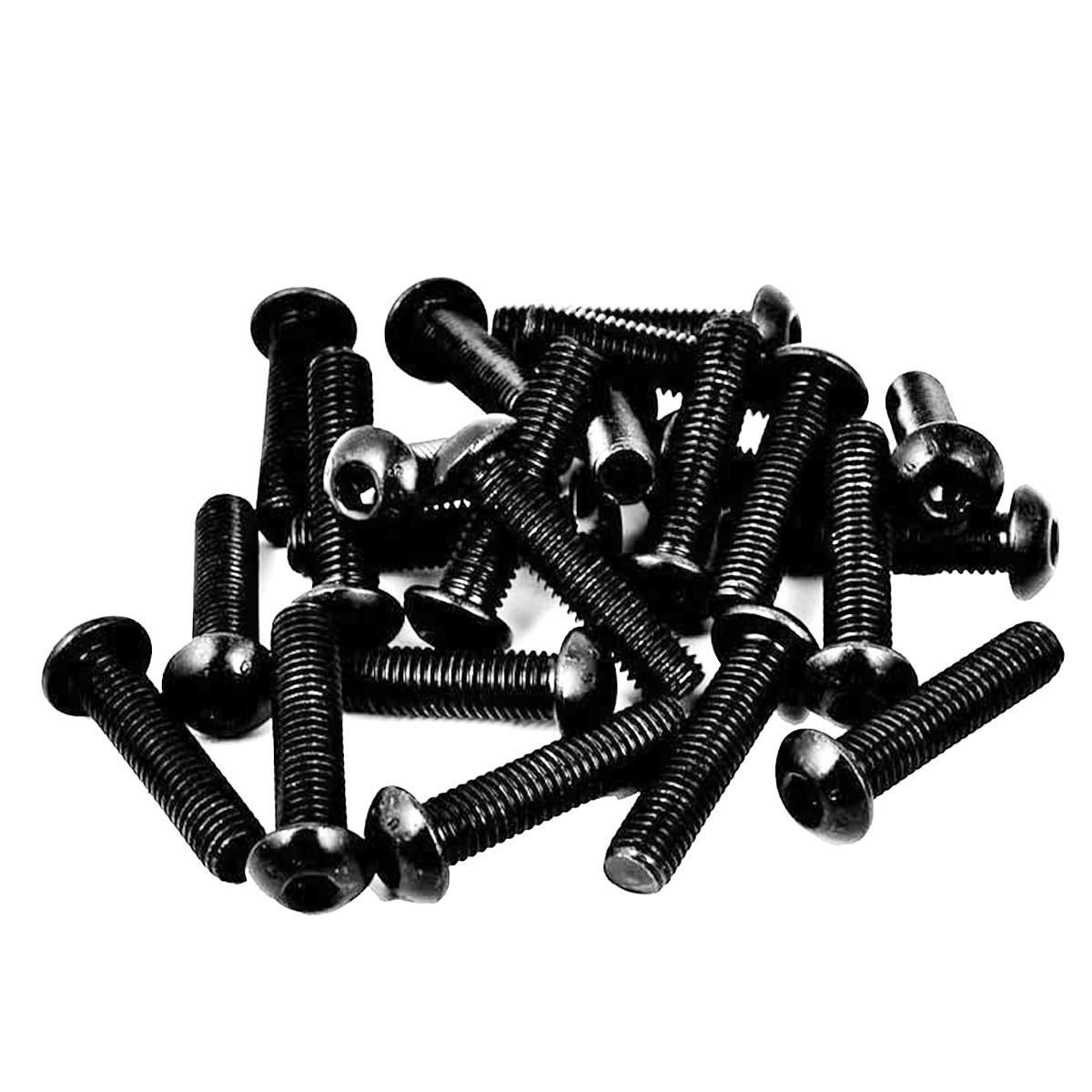 NGe M5x20mm Button Head Socket Cap Screws,Alloy Steel, Fully Threaded,Allen Hex Drive(M5X20,50Pcs)