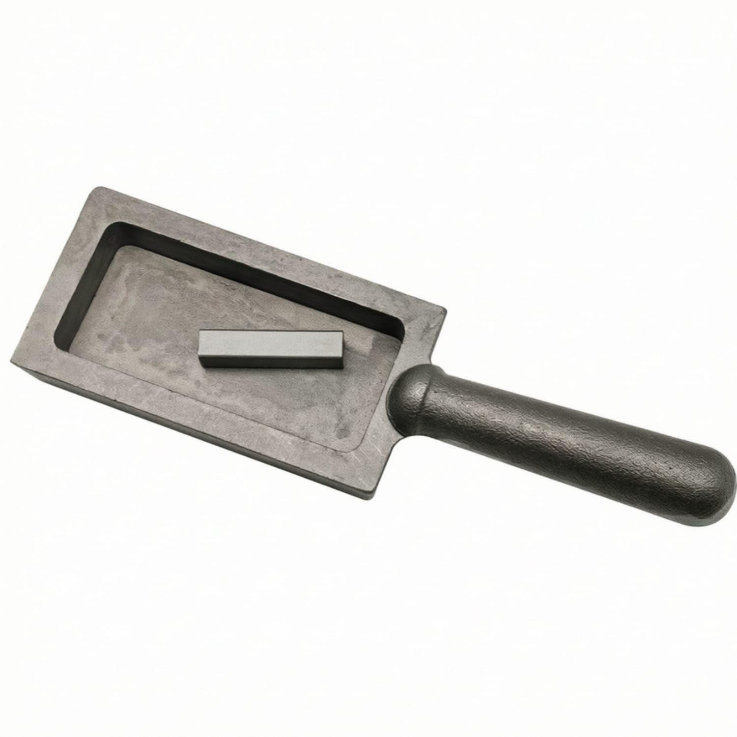 Cast Iron Metal Casting Mold with Handle Heavy-Duty Ingot Mold with Handle for Metalworkers, Jewelers, Jewelry Making, Cast Iron Square-image-49