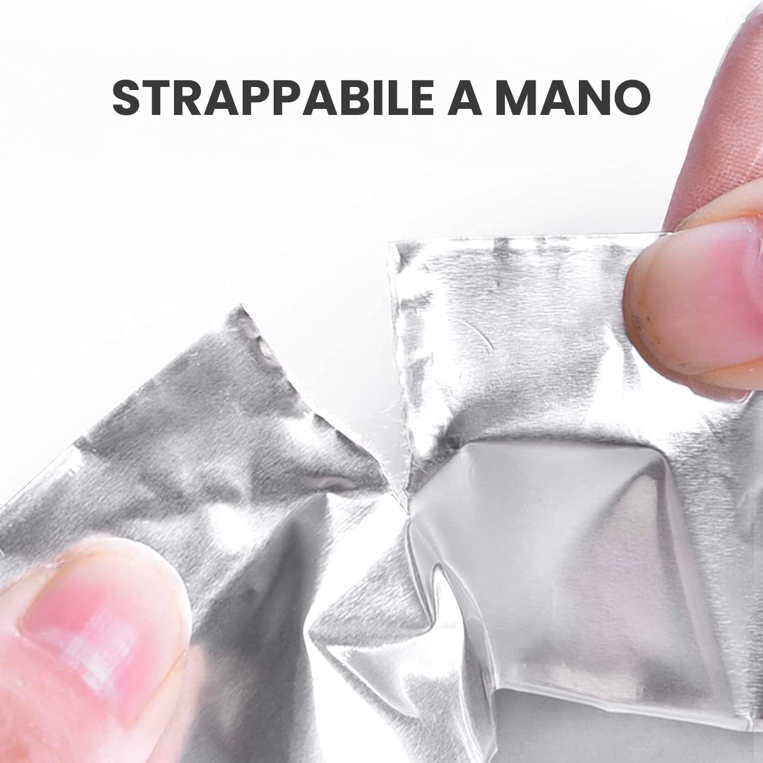 Nastro Alluminio Ripara Perdite 48mmx10m - Resistente Ad Alta Temperatura E Impermeabile - Foto 9