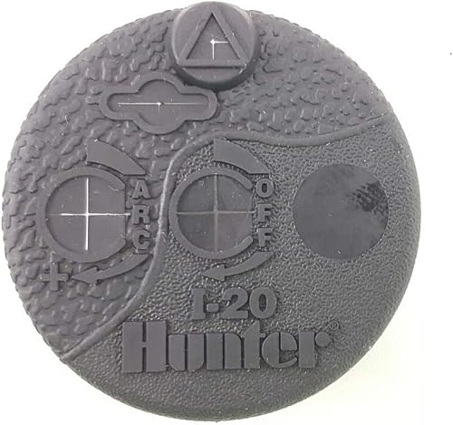 Hunter Rubber Replacement Cap for I-20 Series Rotors Black Cover 352476