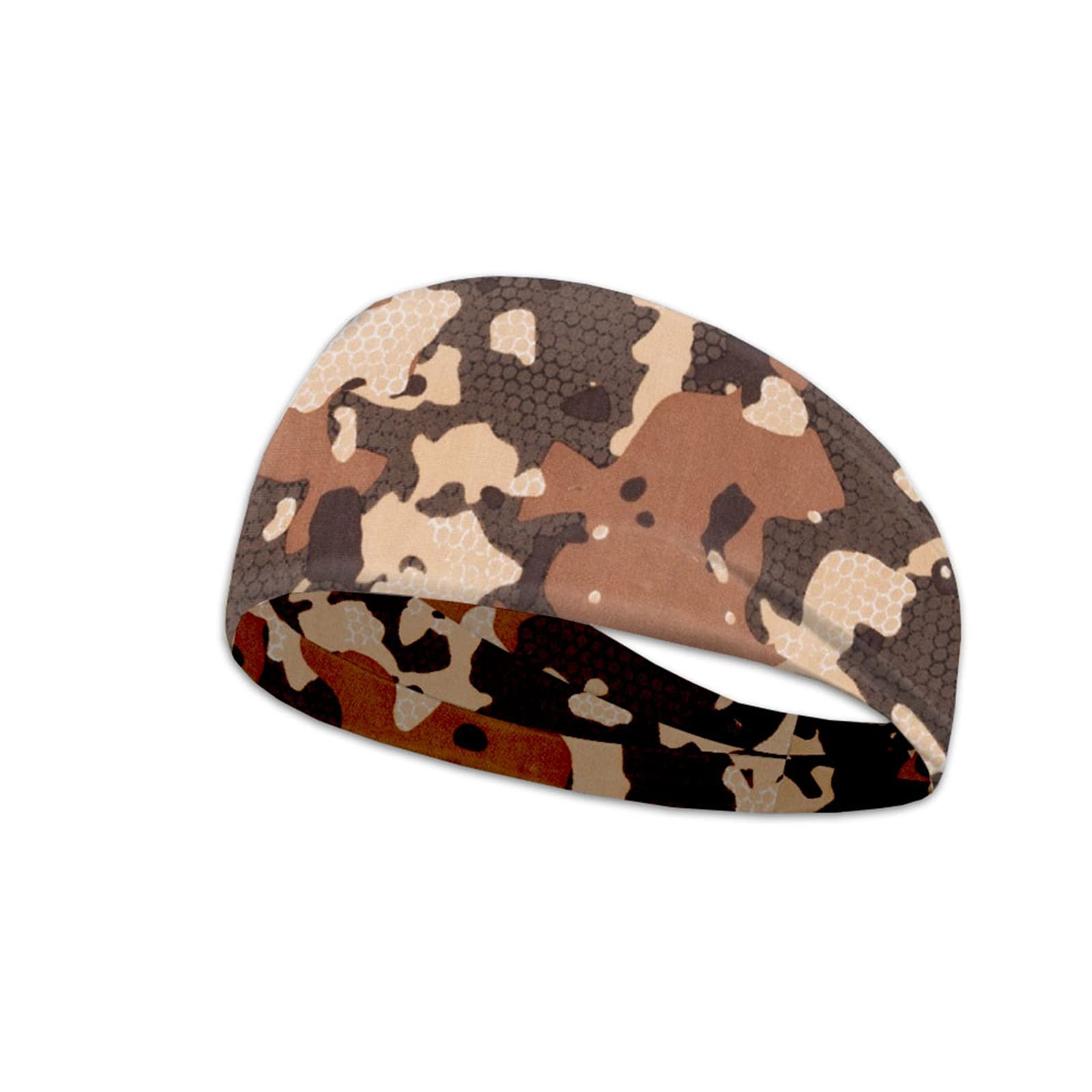 Kuiaobaty Unisex Sports Headband Camouflage Pattern - Mens Head Sweatbands for Football, Basketball, Soccer, Tennis, Yoga and Golf-image-48