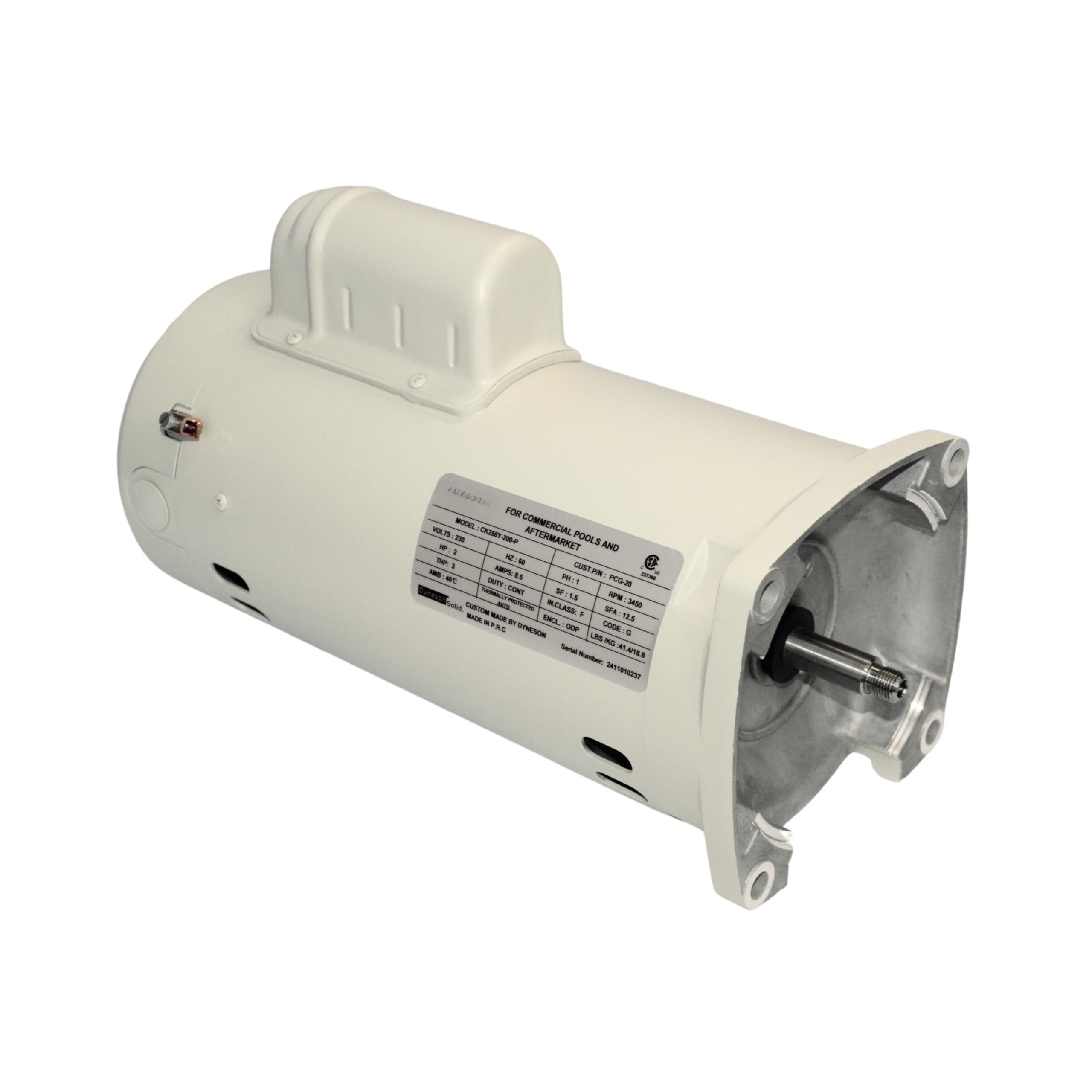Amazon.com: DPM 355012S 1.5 HP Single Speed Pool Pump Motor