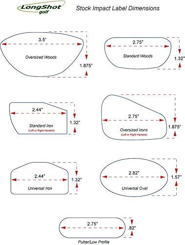 Miniatura 4 de Rollo LongShot Golf estándar universal de hierro.