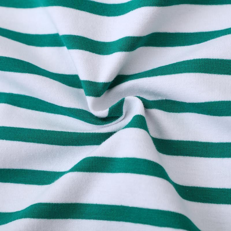 Toddler Baby Boy Embroidered Graphic Long Sleeve T-Shirt Excavator Tops Kids Striped Tees for 2-7T - Image 3