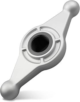 Wheel Balancer Hub Wing Nut Fit for Hunter Wheel Balancers DSP7700, DSP8500, DSP9000, DSP9200, DSP9500, DSP9600,GSP9700, Replacement Part Number 812103, Cast Steel