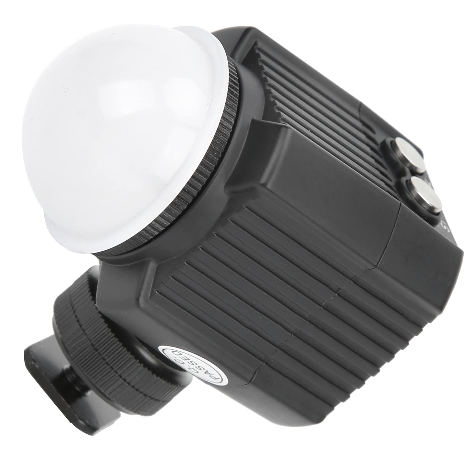 Luz de Buceo, Luz de Noche de Relleno de Luz de Video LED Impermeable Regulable, Luz de Video LED de Cámara Subacuática de 60 M, Luz de Fotografía Subacuática de Buceo de 7500K