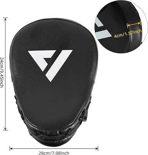 Miniatura 3 de Valleycomfy Guantes de boxeo, guantes de boxeo para hombres, ideales para entrenamiento de boxeo, kickboxing, artes marciales