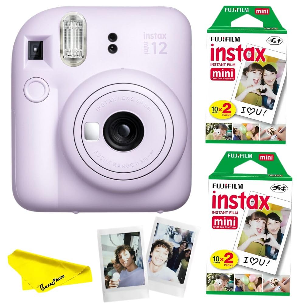 Amazon.com : Fujifilm Instax Mini 12 Instant Camera Bundled with