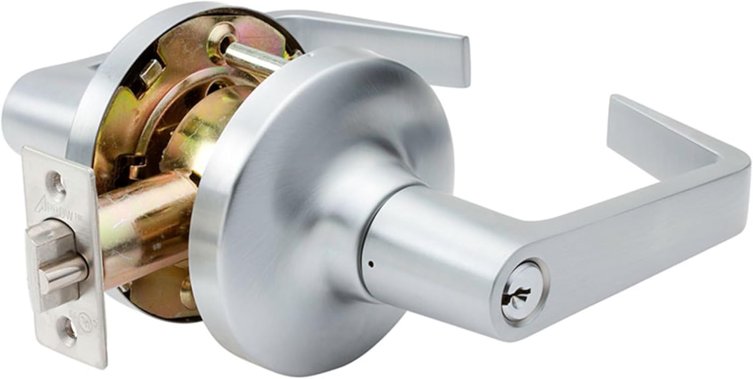 Door Lever Lockset, Mechanical, Classroom