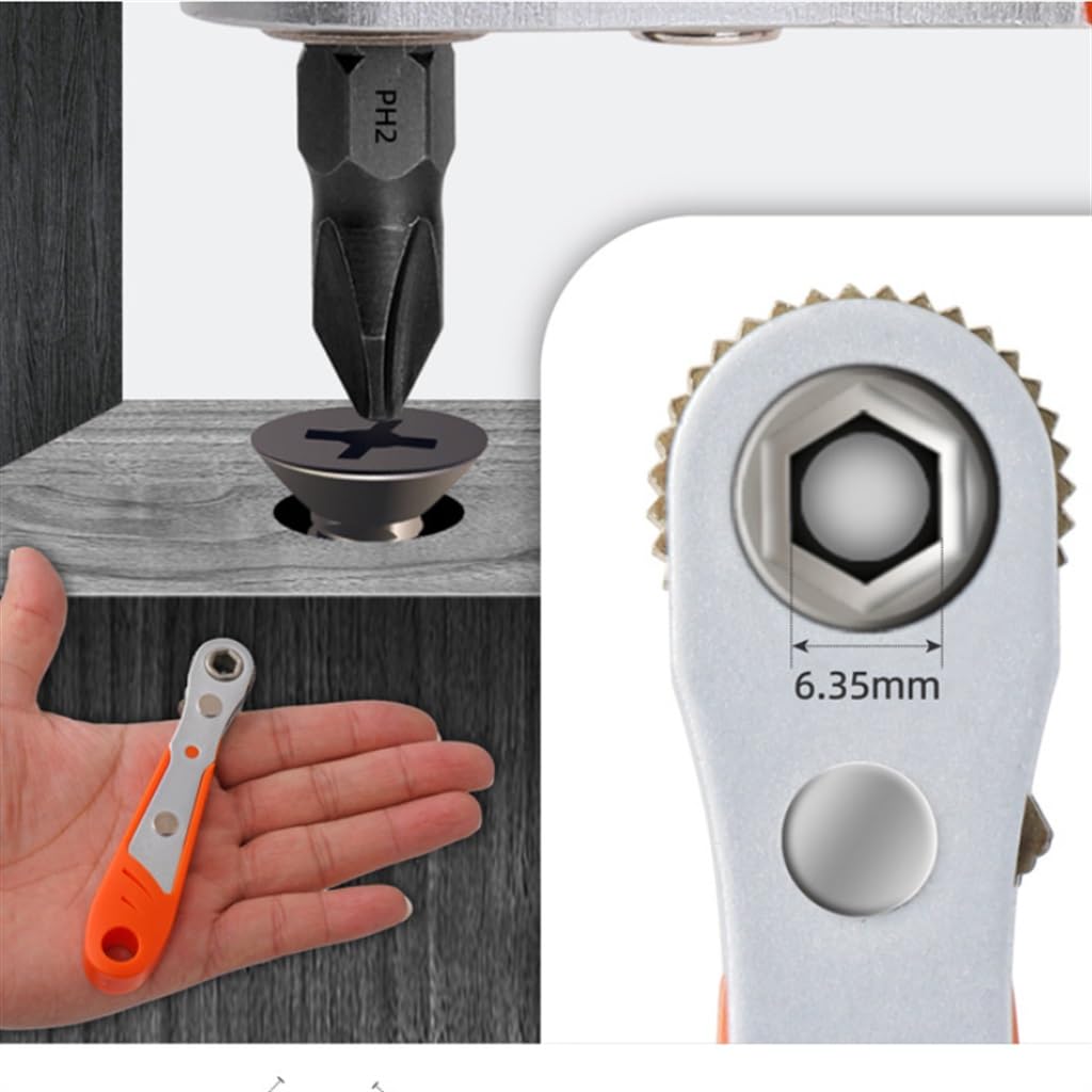 68-piece Screwdriver Bit Set Mini Ratchet Wrench Household Cross Hexagonal Screwdriver Set