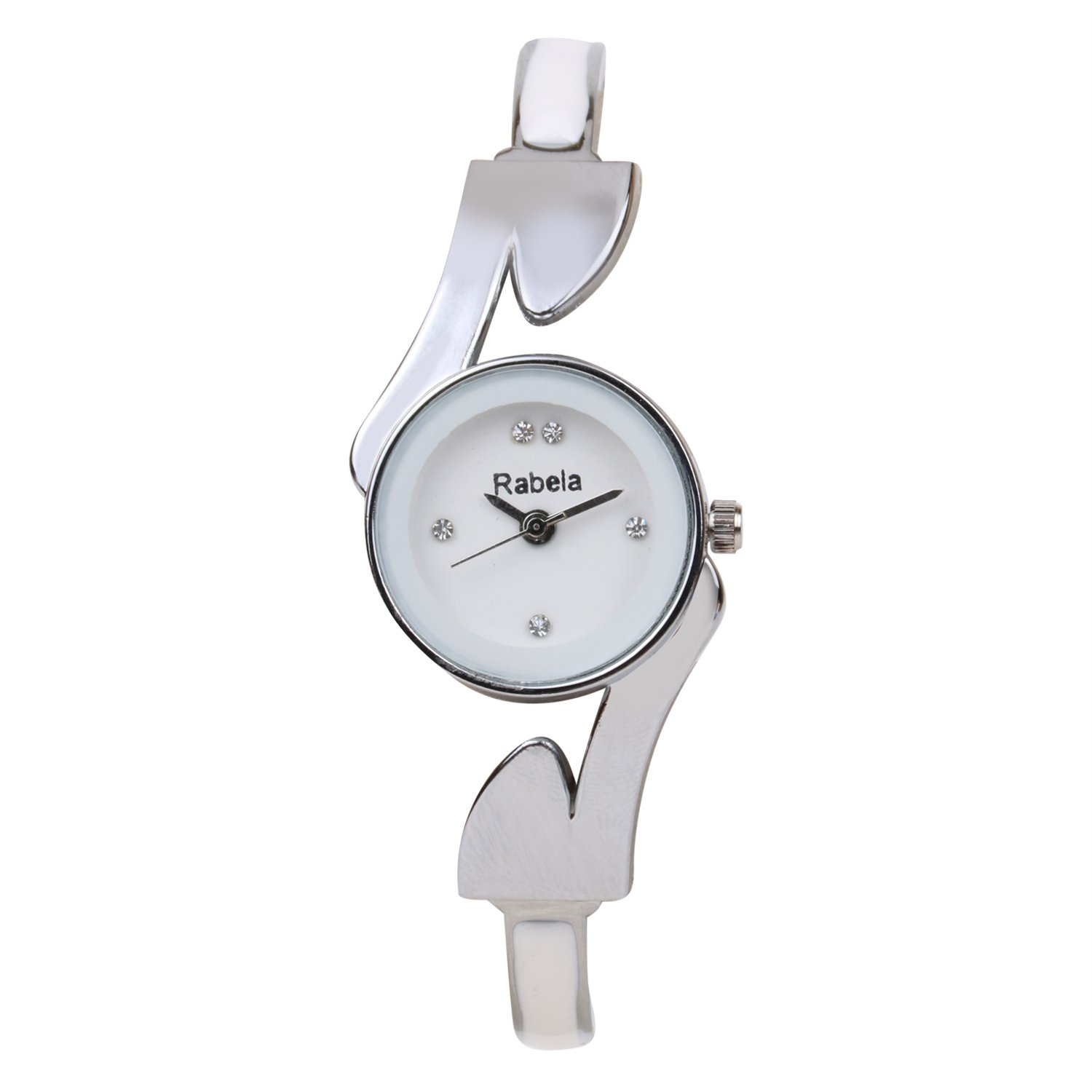 Rabela Analog White dial Womens Fusion Watch RABCHKW (B01E8Q0XBC) Amazon Price History, Amazon Price Tracker