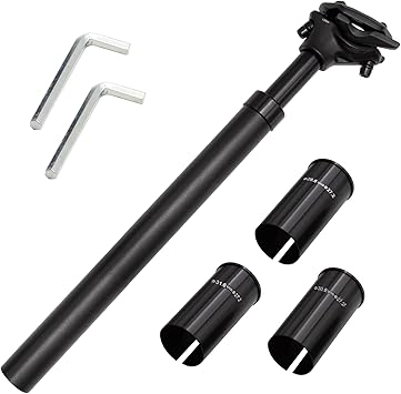 Tige De Selle Syncros 27.2 X 355 Mm Vintage VTT - Aluminium - Noire - Occasion