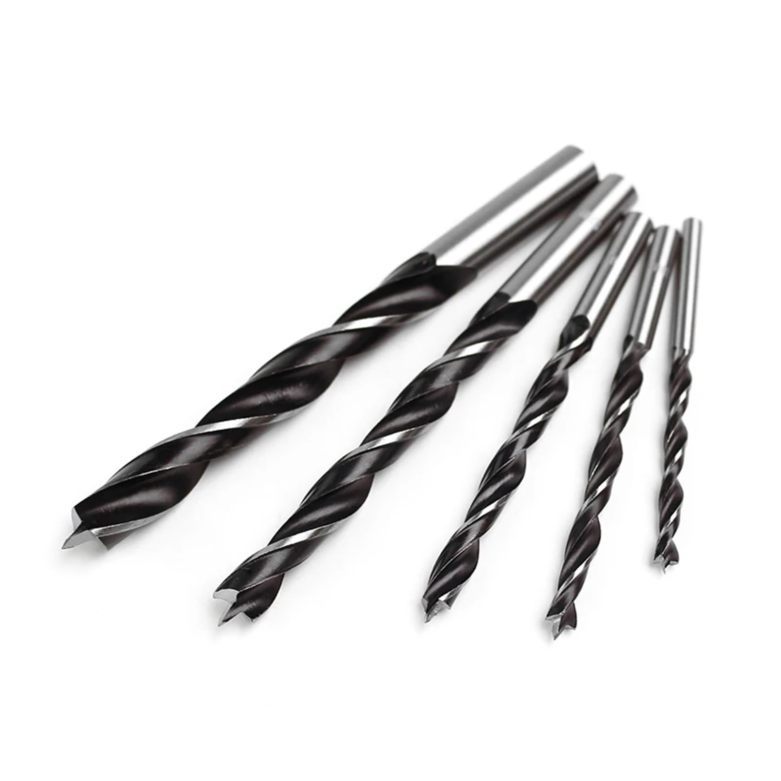 Brocas helicoidales de 10 piezas, HSS recubiertas cobalto, 3-20 mm, brocas for madera
