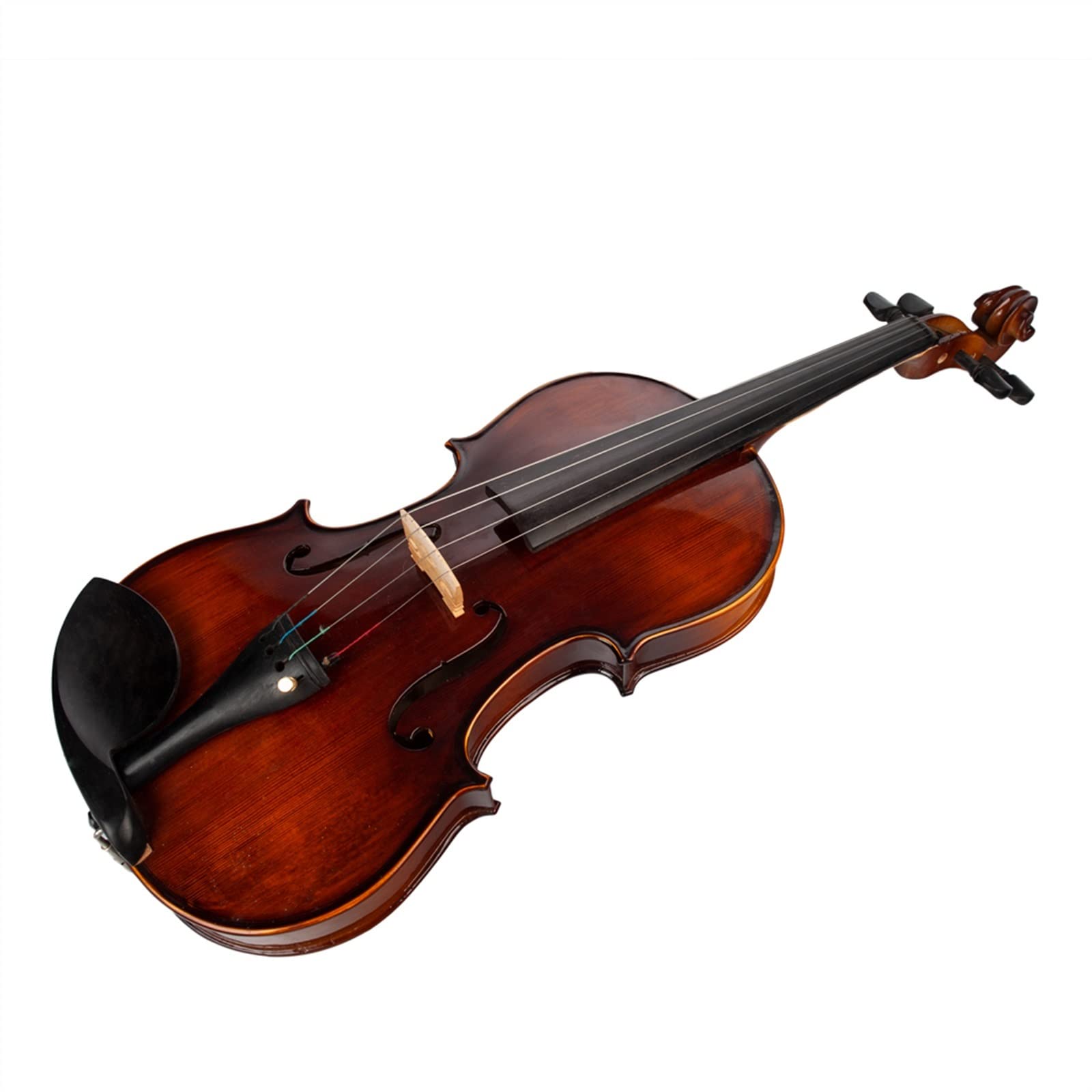 Violon Student Violino Acustico 4/4 Violino in Legno Massello A Grandezza Naturale Violino con Finitura Lucida